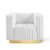 Charisma Channel Tufted Performance Velvet Accent Armchair EEI-3887-WHI