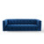 Mesmer Channel Tufted Button Performance Velvet Sofa EEI-3882-NAV