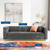 Charisma Channel Tufted Performance Velvet Living Room Sofa EEI-3886-CHA