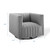 Conjure Tufted Swivel Upholstered Armchair EEI-3926-LGR