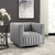 Conjure Tufted Swivel Upholstered Armchair EEI-3926-LGR