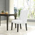 Baronet Vinyl Dining Chair EEI-3923-WHI