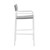 Raleigh Outdoor Patio Aluminum Bar Stool Set of 2 EEI-3963-WHI-GRY