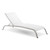 Savannah Outdoor Patio Mesh Chaise Lounge Set of 2 EEI-4005-WHI