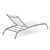 Savannah Outdoor Patio Mesh Chaise Lounge Set of 2 EEI-4005-WHI