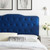 Sophia Tufted Performance Velvet Full/Queen Headboard MOD-6410-NAV