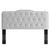 Sophia Tufted Performance Velvet Full/Queen Headboard MOD-6410-LGR