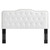 Sophia Tufted Performance Velvet Full/Queen Headboard MOD-6410-WHI