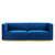 Sanguine Channel Tufted Performance Velvet Modular Sectional Sofa Loveseat EEI-5824-NAV