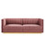 Sanguine Channel Tufted Performance Velvet Modular Sectional Sofa Loveseat EEI-5824-DUS
