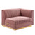 Sanguine Channel Tufted Performance Velvet Modular Sectional Sofa Loveseat EEI-5824-DUS