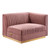 Sanguine Channel Tufted Performance Velvet 4-Piece Left-Facing Modular Sectional Sofa EEI-5830-DUS