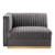 Sanguine Channel Tufted Performance Velvet Modular Sectional Sofa Loveseat EEI-5824-GRY