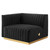 Conjure Channel Tufted Performance Velvet 4-Piece Sectional EEI-5844-GLD-BLK