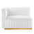 Conjure Channel Tufted Performance Velvet Loveseat EEI-5842-GLD-WHI