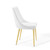 Viscount Modern Accent Performance Velvet Dining Chair EEI-3416-WHI