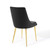 Viscount Modern Accent Performance Velvet Dining Chair EEI-3416-BLK