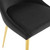 Viscount Modern Accent Performance Velvet Dining Chair EEI-3416-BLK