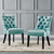 Regent Tufted Performance Velvet Dining Side Chairs - Set of 2 EEI-3780-MIN