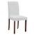 Prosper Faux Leather Dining Side Chair Set of 2 EEI-3617-WHI