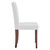 Prosper Faux Leather Dining Side Chair Set of 2 EEI-3617-WHI