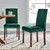 Prosper Upholstered Velvet Dining Side Chair Set of 2 EEI-3619-GRN