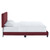 Celine Channel Tufted Performance Velvet Twin Platform Bed MOD-6336-MAR