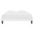 Reagan Queen Performance Velvet Platform Bed MOD-6588-WHI