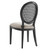 Forte French Vintage Dining Side Chair EEI-6074-BLK-BEI