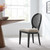 Forte French Vintage Dining Side Chair EEI-6074-BLK-BEI