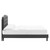 Amber Full Platform Bed MOD-6783-CHA