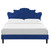 Neena Performance Velvet Full Bed MOD-6815-NAV