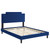 Liva Performance Velvet Full Bed MOD-6816-NAV