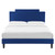 Liva Performance Velvet Full Bed MOD-6816-NAV