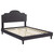 Aviana Performance Velvet Queen Bed MOD-6829-CHA