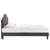 Aviana Performance Velvet Queen Bed MOD-6829-CHA