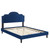 Aviana Performance Velvet Twin Bed MOD-6799-NAV