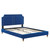 Novi Performance Velvet Full Bed MOD-6808-NAV