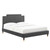 Liva Performance Velvet Full Bed MOD-6811-CHA