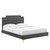 Liva Performance Velvet Full Bed MOD-6806-CHA