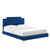 Liva Performance Velvet Full Bed MOD-6806-NAV