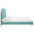 Colette Full Performance Velvet Platform Bed MOD-6888-MIN