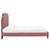 Colette Twin Performance Velvet Platform Bed MOD-6883-DUS