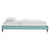 Colette Twin Performance Velvet Platform Bed MOD-6883-MIN