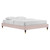 Colette Twin Performance Velvet Platform Bed MOD-6883-PNK