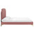 Colette Full Performance Velvet Platform Bed MOD-6888-DUS