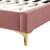 Colette Full Performance Velvet Platform Bed MOD-6888-DUS