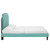 Colette Twin Performance Velvet Platform Bed MOD-6884-MIN