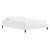 Colette Twin Performance Velvet Platform Bed MOD-6883-WHI