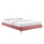 Colette Twin Performance Velvet Platform Bed MOD-6882-DUS